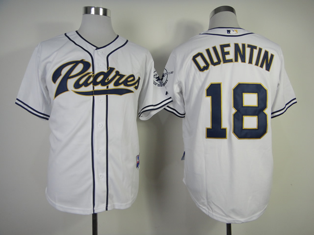Men San Diego Padres #18 Quentin White MLB Jerseys->san diego padres->MLB Jersey
